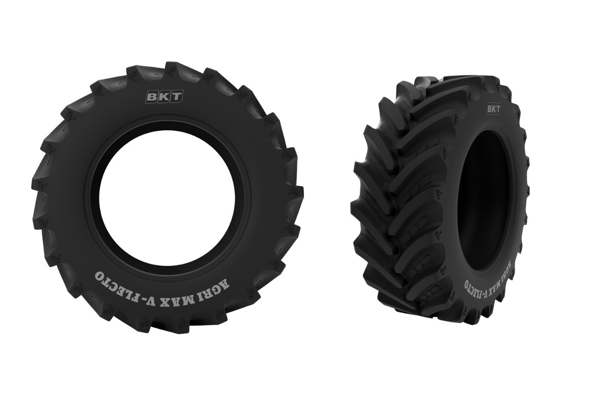 Grazie alla tecnologia VF, AGRIMAX V-FLECTO trasporta carichi pesanti con una pressione di gonfiaggio inferiore